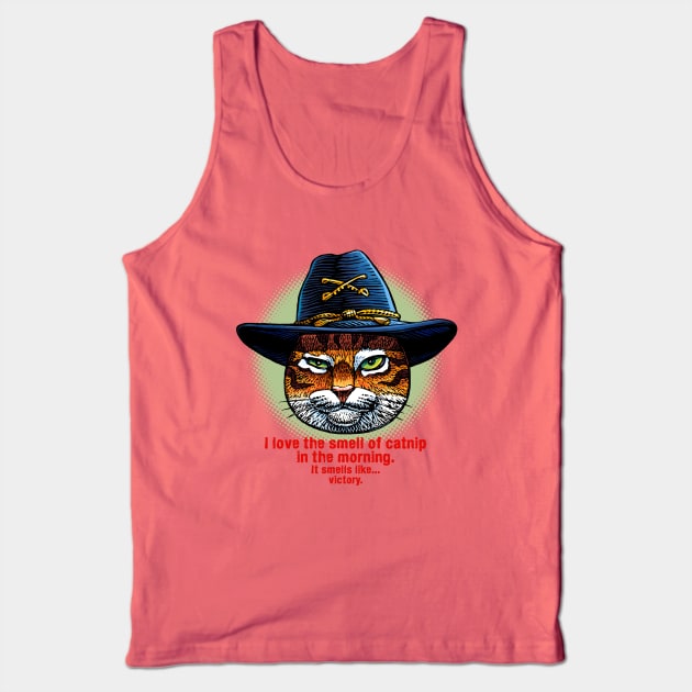 The Smell of Catnip Tank Top by ChetArt